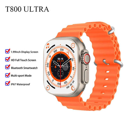 T800 Ultra Series 8 Smartwatch with Wireless Charging