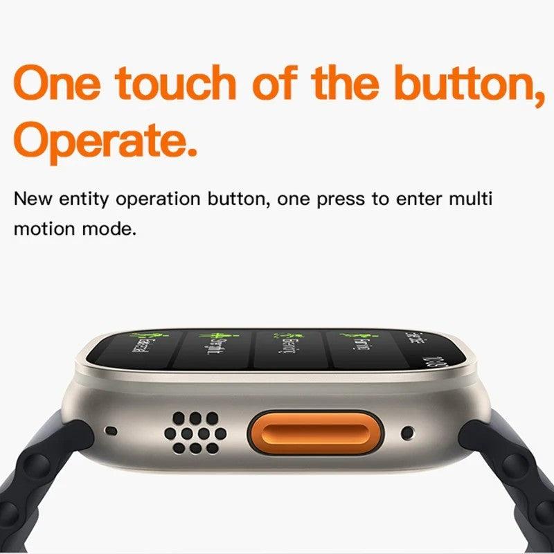 T800 Ultra Series 8 Smartwatch with Wireless Charging