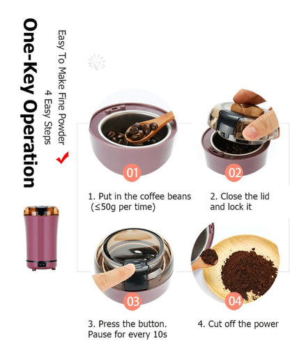 M150A Electric Coffee Bean & Spice Grinder