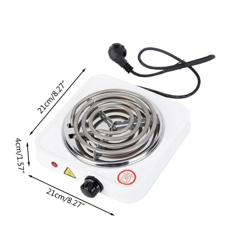 RAF 1000W Single-Burner Electric Stove