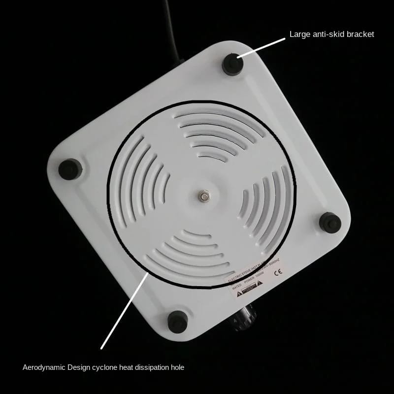 RAF 1000W Single-Burner Electric Stove