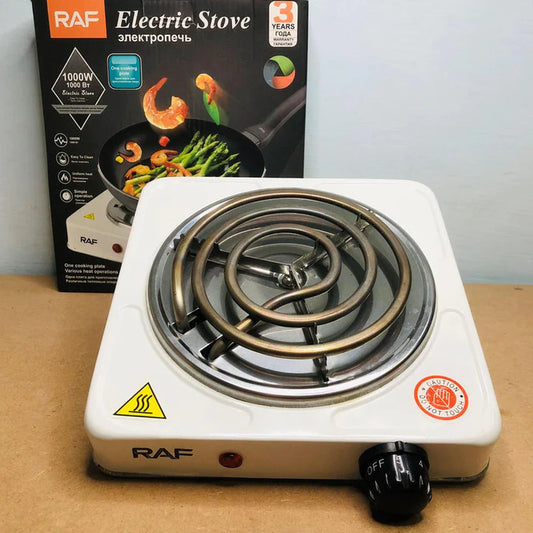 RAF 1000W Single-Burner Electric Stove
