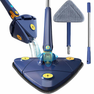 360 Hand Wash Free Triangular Mop